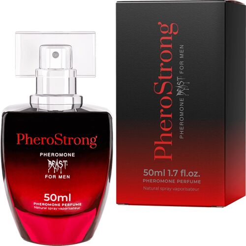 PERFUME CON FEROMONAS BEAST PARA HOMBRE 50 ML - PHEROSTRONG